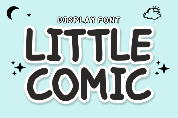 Little Comic: The Energetic Display Font for Playful Designs