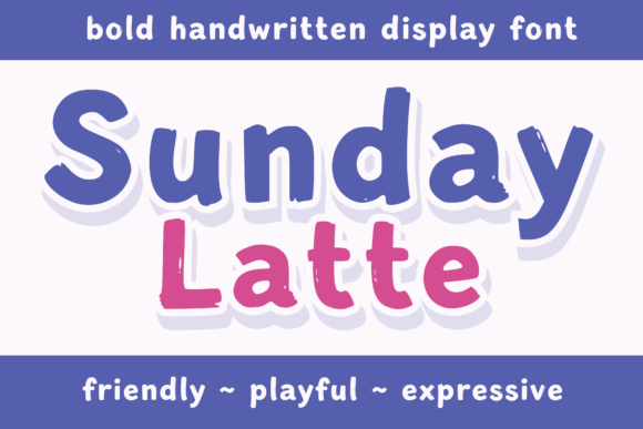Sunday Latte: The Cozy Font for Cheerful Designs