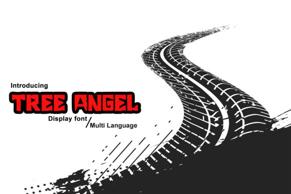 The Bold Impact of the Tree Angel Display Typeface